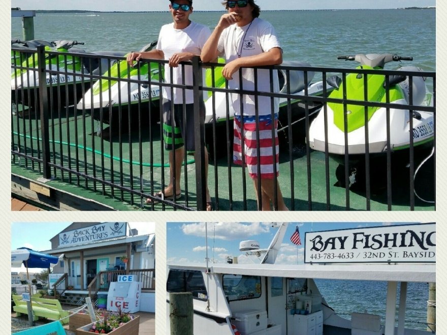 Back Bay Adventures: Jet Ski Rentals, Fishing Charters, & Jet Boat Rides In Ocean City MD