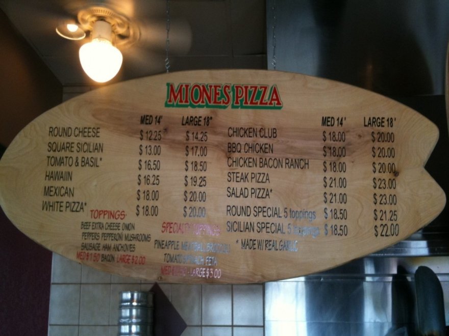 Mione's Pizza West OC