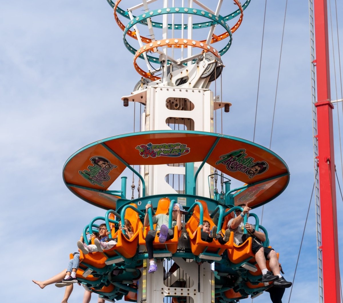 Jolly Roger Amusement Park rides